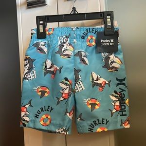 HURLEY BOYS BATHING-SUIT SIZE 2T NWT